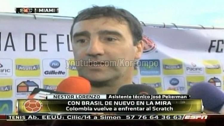 Néstor Lorenzo Nstor Lorenzo en la previa del juego de la Seleccin Colombia ante