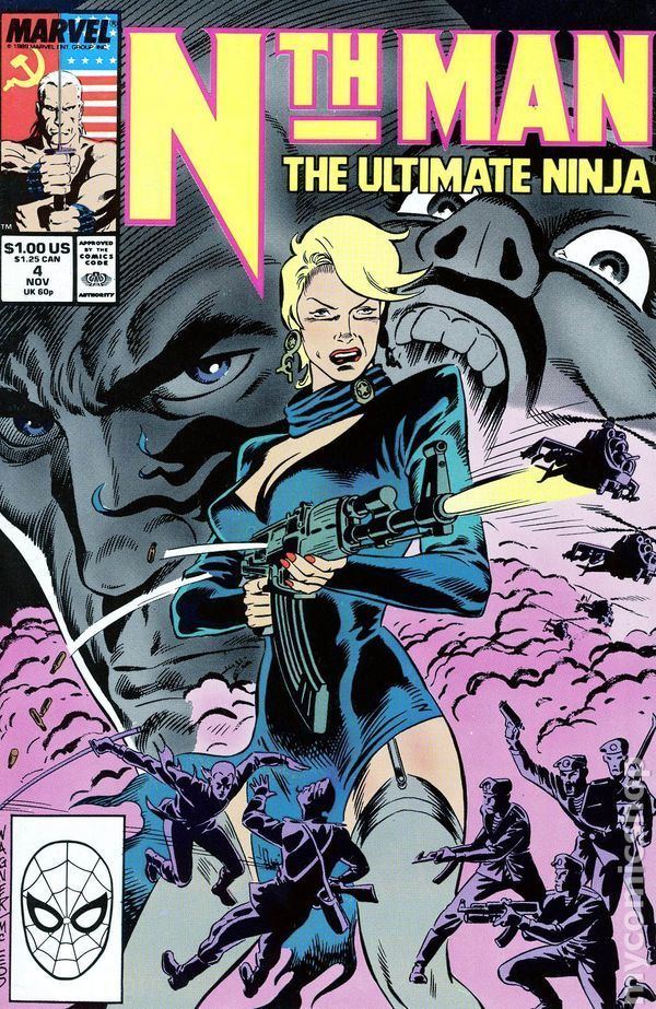 Nth Man: The Ultimate Ninja Nth Man the Ultimate Ninja 1989 comic books