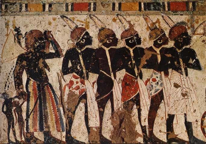 Nubians Nubians in Ancient Egyptian art Mathilda39s Anthropology Blog