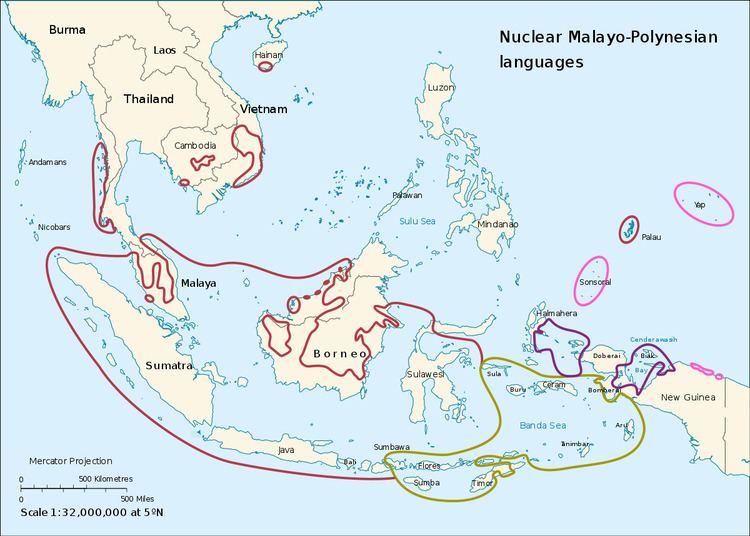 Nuclear Malayo-Polynesian languages