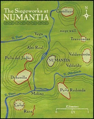 Numantia The Celtiberian oppidum of Numantia was attacked more than once by