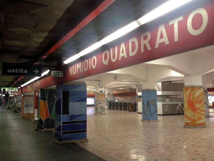 Numidio Quadrato (Rome Metro)