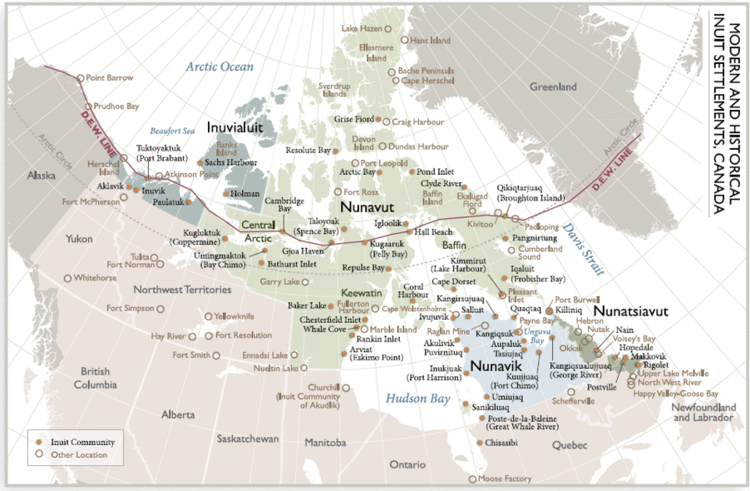 Nunavut in the past, History of Nunavut