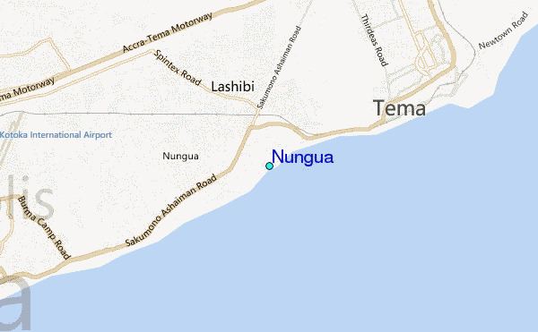 Nungua Nungua Tide Station Location Guide