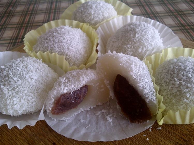 Nuomici Red bean filled glutinous rice balls Nuomici eatmunchlove