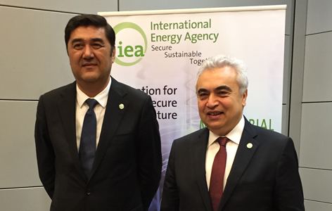 Nur Bekri November Chinese NEA administrator and IEA head meet in Paris