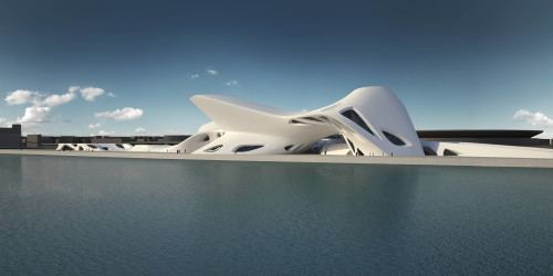 Nuragic and Contemporary art museum Nuragic and Contemporary Art Museum Zaha Hadid Architects Arch2Ocom
