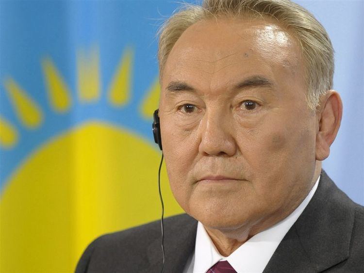 Nursultan Nazarbayev Nursultan Nazarbayev the president of Kazakhstan