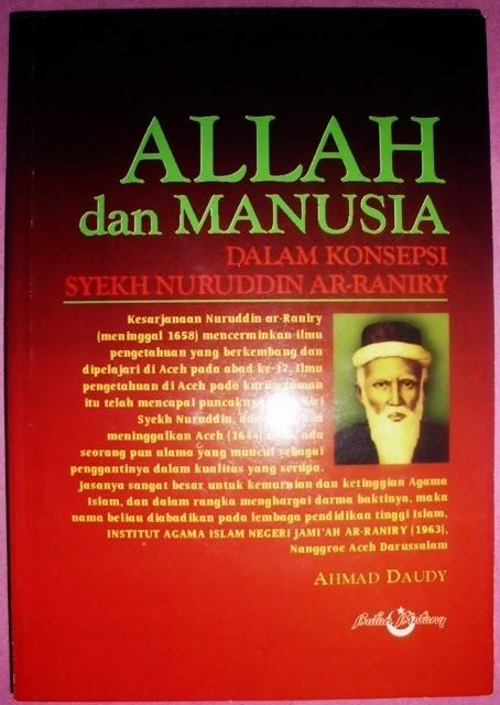Nuruddin ar-Raniri Jual Buku Allah dan Manusia dalam Konsepsi Syekh Nuruddin ArRaniry