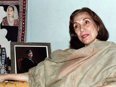 Nusrat Bhutto Nusrat Bhutto mother of Benazir Bhutto dies Firstpost