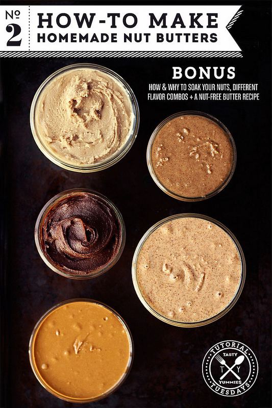Nut butter Howto Make Homemade Nut Butters Tasty Yummies