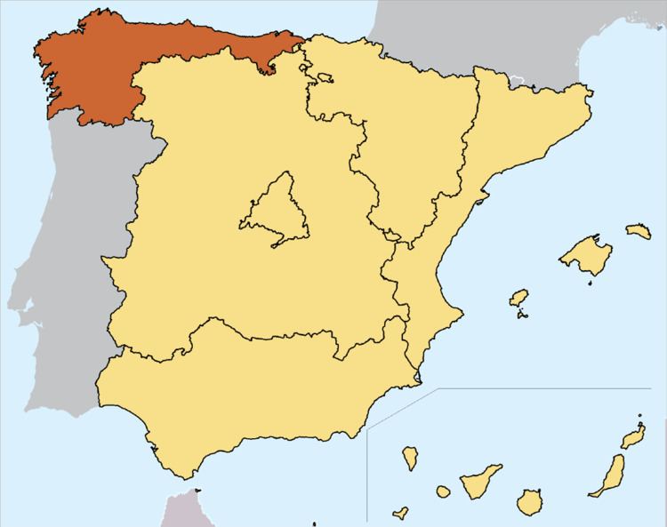 NUTS statistical regions of Spain