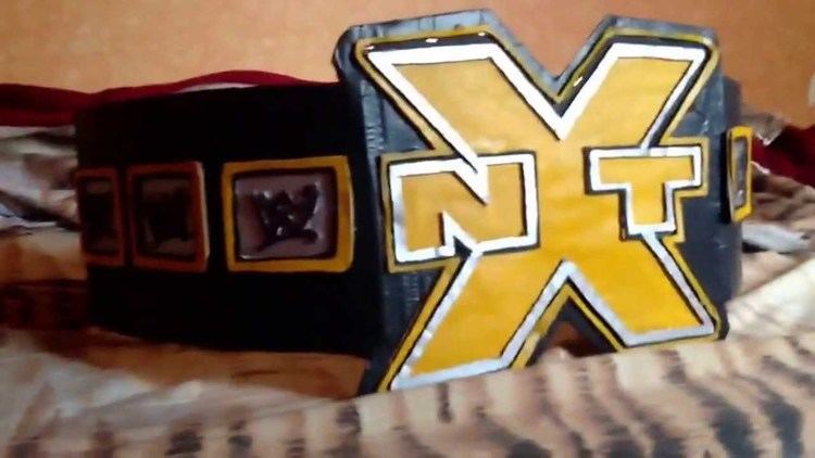 NXT Championship Wwe homemade NXT championship YouTube