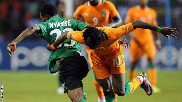 Nyambe Mulenga BBC Sport Zambian Mulenga is out of the Nations Cup