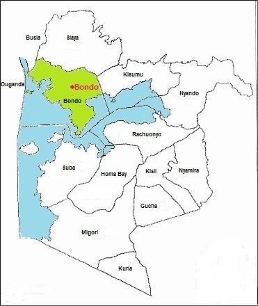 Nyanza Province FileNyanza districts Bondojpg Wikimedia Commons