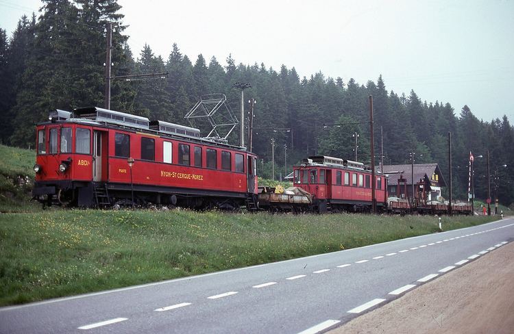Nyon–St-Cergue–Morez Railway Trains du Nyon StCergue Suisse Photo Trams aux Fils Flickr