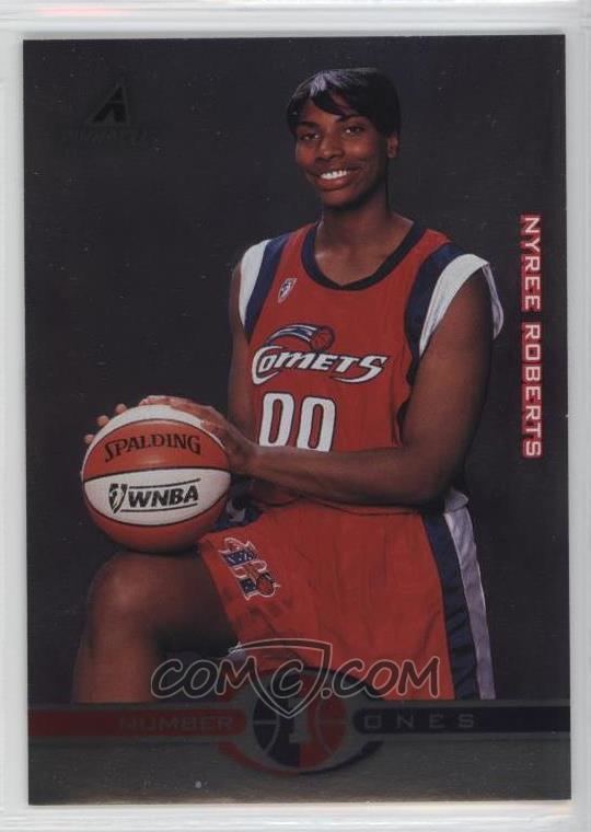 Nyree Roberts 1998 Pinnacle WNBA Number Ones 9 Nyree Roberts COMC Card