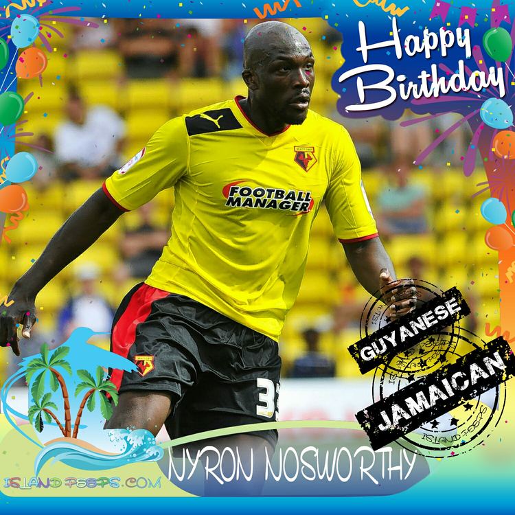 Nyron Nosworthy Happy Birthday Nyron Nosworthy Pro Footballer born of Guyanese