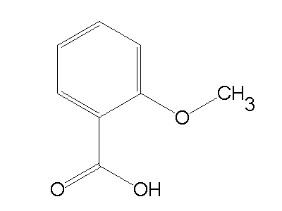 O-Anisic acid 2methoxybenzoic acid C8H8O3 ChemSynthesis