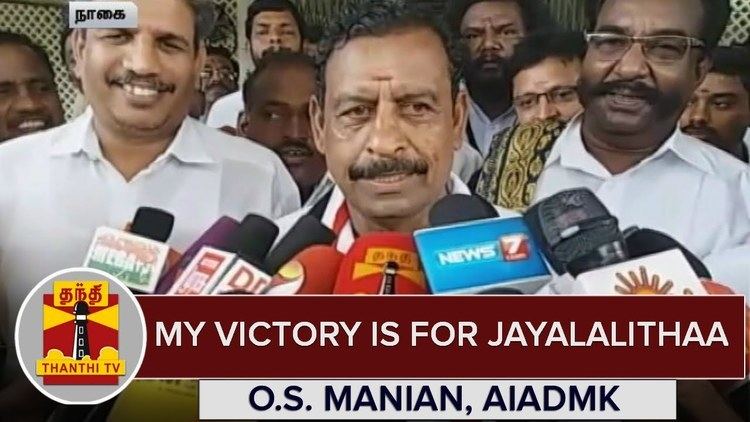 O. S. Manian TN Elections 2016 My Victory is For Jayalalithaa OS Manian