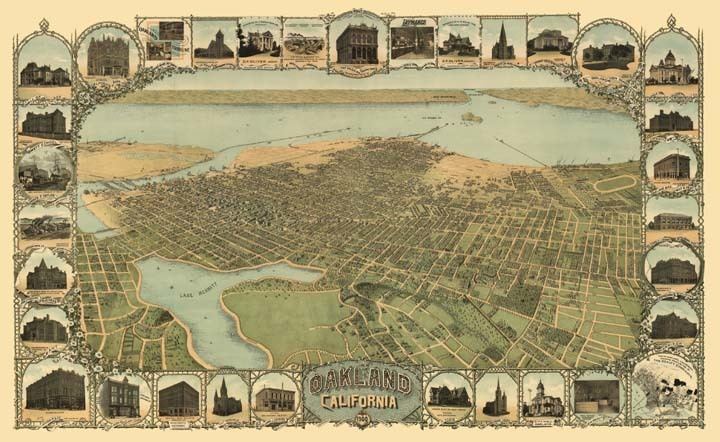 Oakland, California in the past, History of Oakland, California