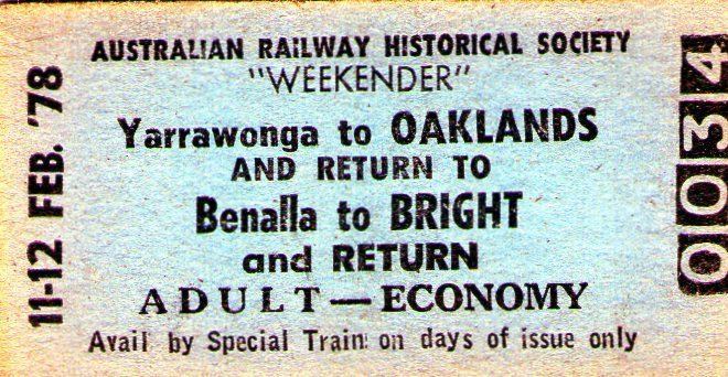 Oaklands railway line, Victoria