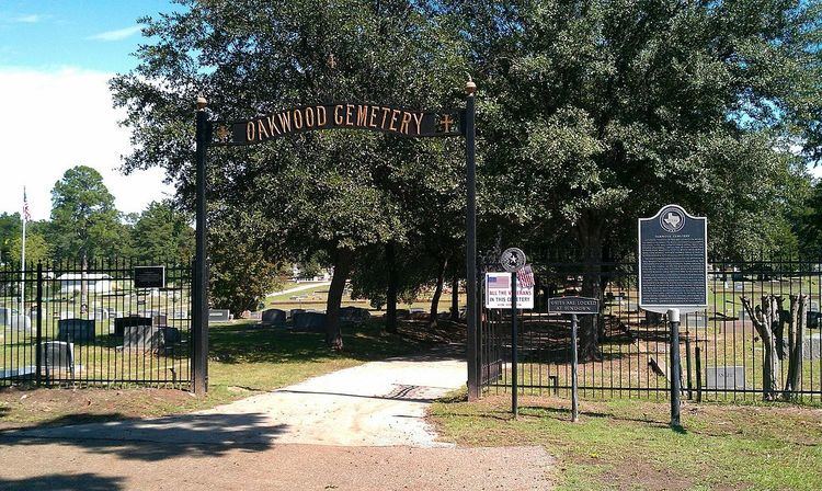 Oakwood Cemetery (Jefferson, Texas) httpsuploadwikimediaorgwikipediacommonsthu