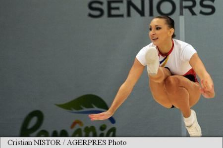 Corina Constantin Aerobic gymnastics Romanian Oana Corina Constantin wins world