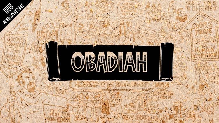 Obadiah Read Scripture Obadiah YouTube