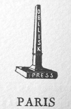 Obelisk Press wwwrarebooksdigestcomwpcontentuploads201411