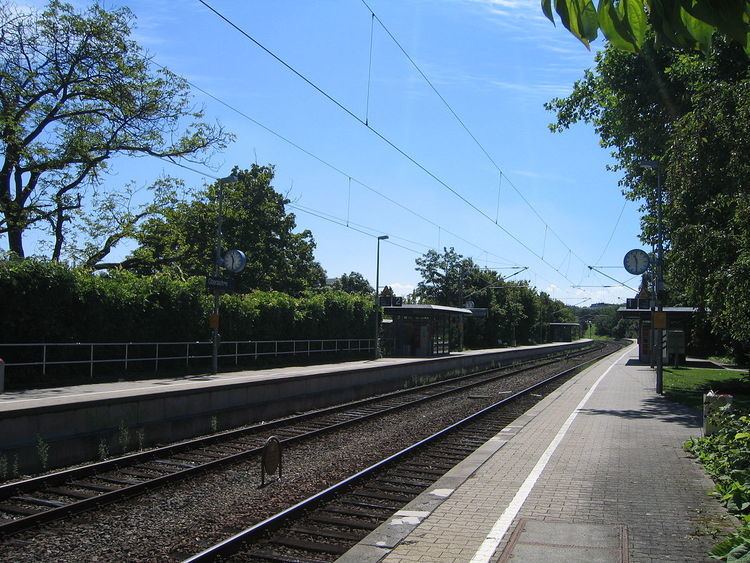 Oberaichen station