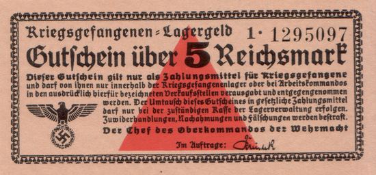 Oberkommando der Wehrmacht Numismatikbibliothek 1939 Erinnerung an das Oberkommando der