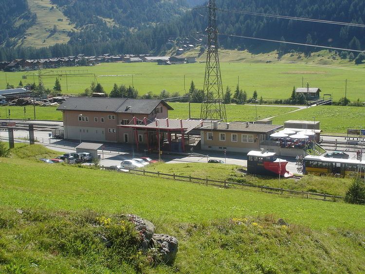 Oberwald railway station