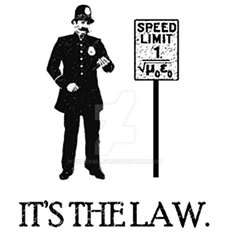 Its the law of the
