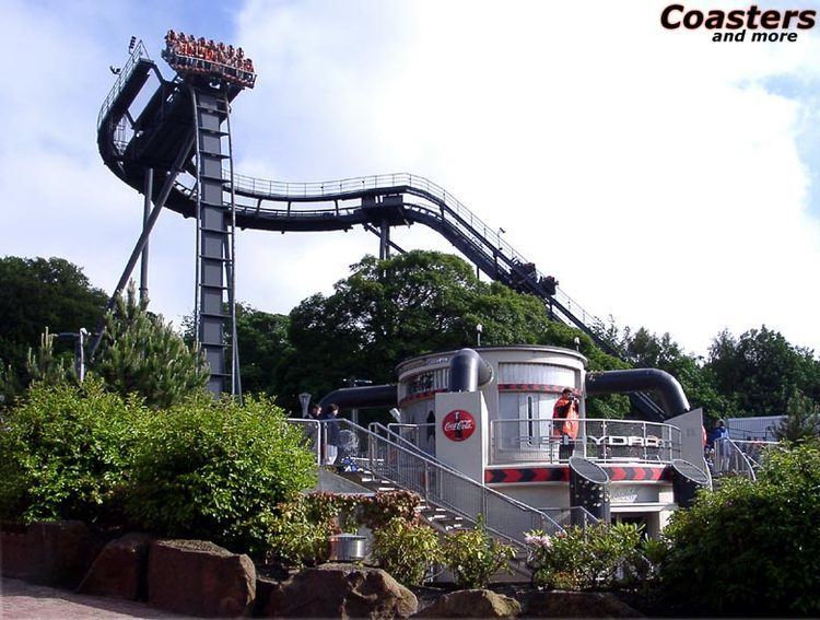 Oblivion (roller coaster) Coastersandmorecom Roller coaster magazine Oblivion BampM Diving