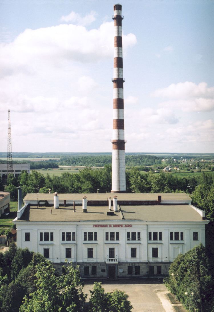 Obninsk Nuclear Power Plant World39s first nuclear power plant Obninsk now museum near Moscowjpg
