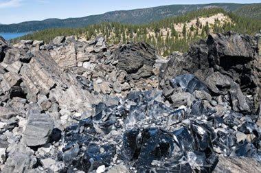 Obsidian Obsidian Igneous Rock Pictures Uses Properties