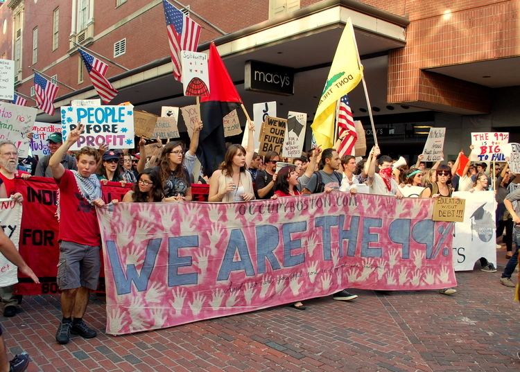 Occupy Boston Occupy Boston Mobilizing Anti Big Bank Pro Local Credit Unions