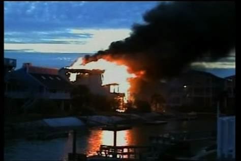 Ocean Isle Beach house fire Mayor House fire started on deck US news Life NBC News
