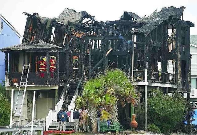 Ocean Isle Beach house fire Beach house fire kills 7 The Herald
