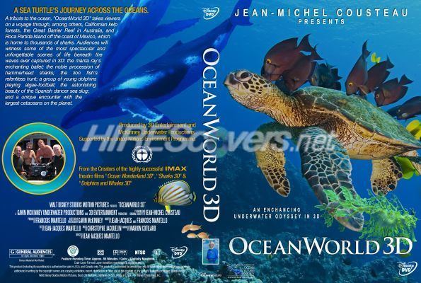 OceanWorld 3D DVD Cover Custom DVD covers BluRay label movie art DVD CUSTOM