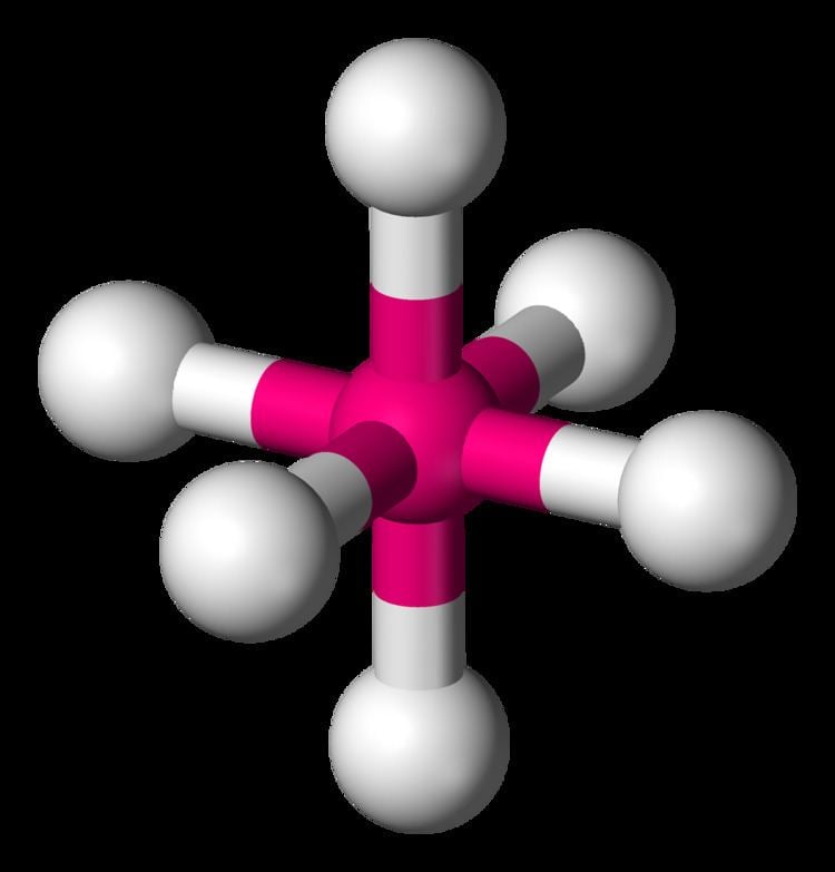 Octahedral molecular geometry