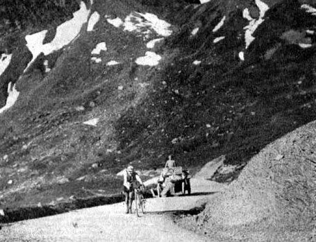 Octave Lapize Over the col du Tourmalet 1879 style The Bike Show a