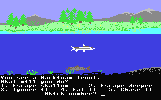 Odell Lake (video game) GB64COM C64 Games Database Music Emulation Frontends Reviews