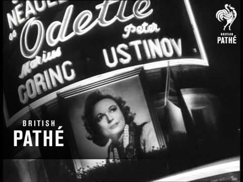 Odette (film) Premiere Of Odette 1950 YouTube