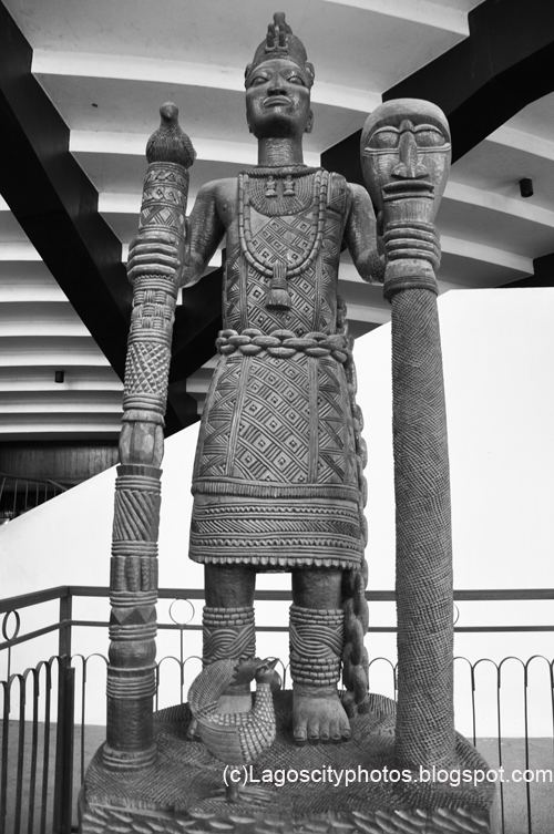 Oduduwa Lagos City Photo Blog Statue of Oduduwa