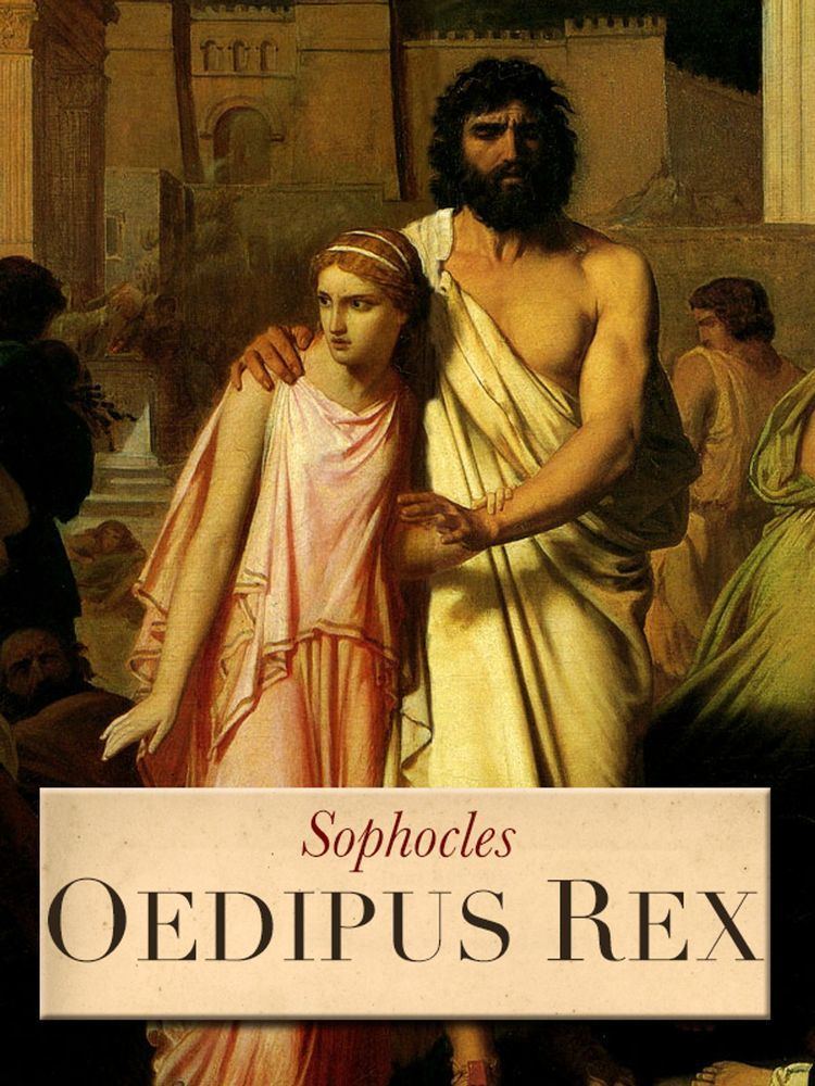 Oedipus and Antigone, by Charles Jalabert