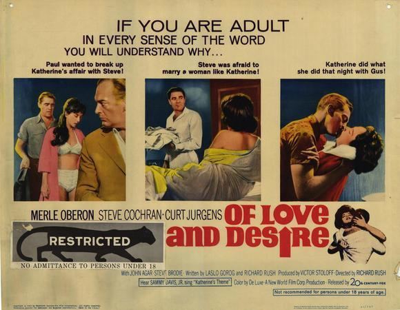 Of Love and Desire Of Love and Desire Movie Posters From Movie Poster Shop