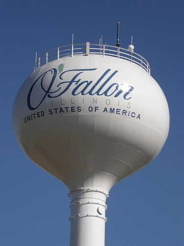 O'Fallon, Illinois wwwofallonorgsitesofallonilfileswatertowerjpg