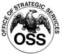 Office of Strategic Services OSS OFFICE OF STRATEGIC SERVICES Trademark of The OSS Society Inc